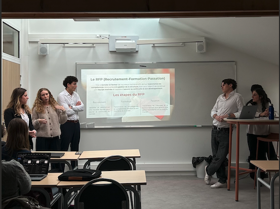 Intervention de recrutement et de formation lors du RFP de Gazte Co., à l’IUT de Bayonne